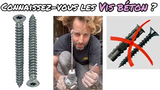 Astuce 😍 bricolage  la Vis Béton [upl. by Glimp378]