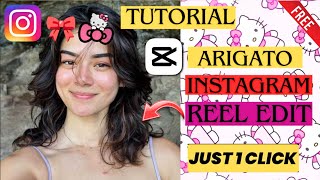 🎀 How To Make Tokyo Arigato Instagram Trending Reel Edit  Leateq Tokyo Trending Reel Tutorial [upl. by Atilek]