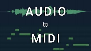 How To Convert Audio To MIDI in FL Studio [upl. by Liz]