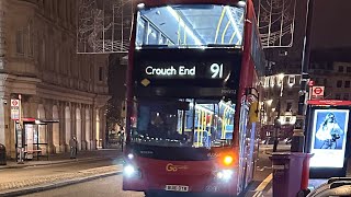 BU16 OYWGo Ahead London 2016Reg Volvo B5LH MCV Evoseti [upl. by Pals]