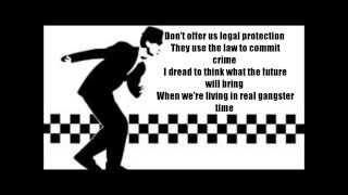 The Specials  Gangsters Lyrics [upl. by Kalin]