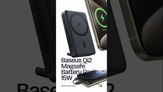 Baseus 15W MagSafe Battery Pack – 10000mAh Power Bank with 45W Fast Charging USBC amp Smart Display [upl. by Cusack]