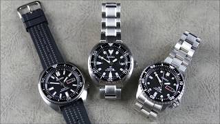 On the Wrist from off the Cuff Seiko – SRPC35J1 MiniTurtle SKX successor [upl. by Gearalt]