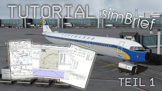 FlightSim Tutorial  Kostenlos FSXP3DXPlaneMSFS Flugpläne erstellen Teil 12  Simbrief [upl. by Wedurn]