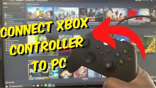 How To Connect Xbox Series XS Controller to PC 2023 [upl. by Anelav798]