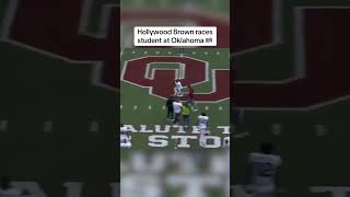 Marquise Brown gave him a 10yard head start 🤣💨 [upl. by Gnoh]