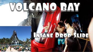 Volcano Bay Tallest Vertical Drop Waterslide  Orlando  Universal Parks [upl. by Elinor245]