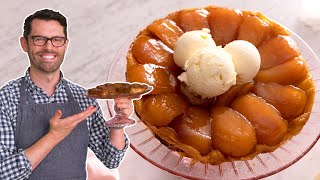 Foolproof Tarte Tatin Recipe  Preppy Kitchen [upl. by Yruama]