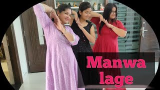 Manwa laage Semi classical choreography for girlsMithis dance academydancewithsiya [upl. by Hillari365]