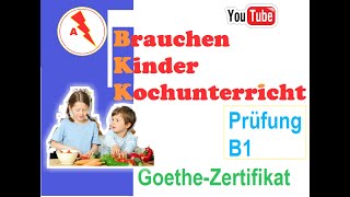 Brauchen Kinder Kochunterricht [upl. by Aldous]