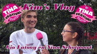 GIO LATOOY EN NINA SCHOTPOORT INTERVIEW TINA FESTIVAL DEEL 3  170 [upl. by Nairrod]