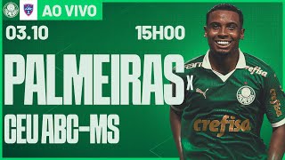 JOGO COMPLETO  PALMEIRAS 12 X 0 UNIÃO ABCMS  COPA DO BRASIL SUB20 [upl. by Llerdnad]