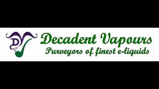 HD Decadent Vapours  Blue Limey ELiquid Review by Kogsy [upl. by Timmons85]