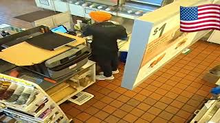 Today male customer take away product scanner machine viral viralvideo robbery youtubeshorts [upl. by Anileva]