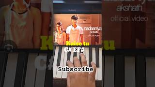 Nadaaniyan  Akshath  Piano Cover by Beats With Shariq  Nadaaniyan  Easy Tutorial shorts [upl. by Kinsman506]