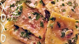 Beet Ravioli Recipe  How to Make Fresh Pasta  xoxo cooks ep 1 [upl. by Koeppel853]