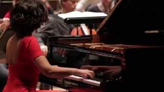 Grieg  Concerto pour piano  Khatia Buniatishvili répétition [upl. by Eppie]