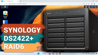 How to Recover Data from RAID 6 on Synology NAS DS2422 DSM 71 [upl. by Bogey]