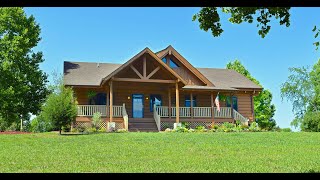 Log Cabin in the NC Blue Ridge Mountains for sale Lake Lure Rutherfordton Chimney Rock Asheville [upl. by Quickman493]