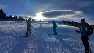 Encamp Andorra Skiing  January 2024 [upl. by Monty]