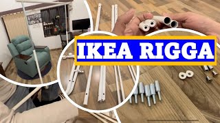 Ikea Rigga Clothes Rack How to Assemble It and What to Expect [upl. by Htelimay]