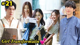 Part21  Bullied her for Looks She done Plastic Surgery and Transfer  Thai drama Explain In Hindi [upl. by Elspet]