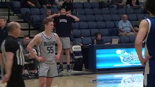 Penn State Behrend Mens Basketball vs Hilbert 2724 [upl. by Dnalyaw391]