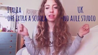 Exchange student UK Scuola inglese VS Scuola italiana [upl. by Oniratac]