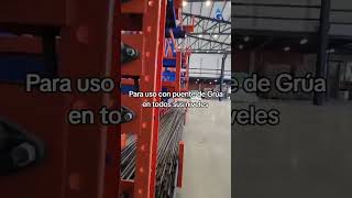 Racks Cantilever retráctil para uso con puente de grúa en todos sus niveles📞 Tel 021 729 6666 [upl. by Salvador]