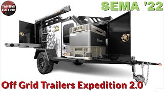 OffGrid Trailers Expedition 20  SEMA 2022 [upl. by Warms]