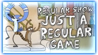 REGULAR SHOW GAME  JUST A REGULAR GAME  FULL GAMES   CARTOON NETWORK GAMES [upl. by Eillor428]