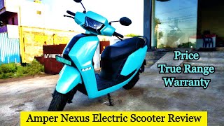 Amper Nexus Electric Scooter Review [upl. by Oloapnaig]