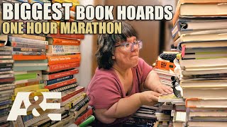 Hoarders BIGGEST Book Hoards  ONE HOUR COMPILATION  AampE [upl. by Nesyaj]