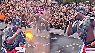 Asake storming performance at Wireless festival in London as he shutdown 50k capacity stadium [upl. by Idelle]