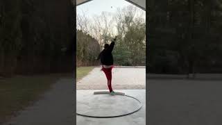 NEW SHOT PUT TECHNIQUE 😱😱 [upl. by Rese214]