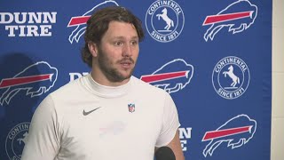 Bills postgame news conference Josh Allen [upl. by Eihctir]