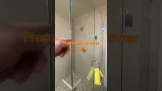 5 Tips and Tricks installing a Frameless shower door [upl. by Oiramad217]