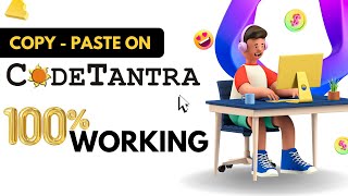 How to Copy amp Paste on Codetantra  Copy Paste Trick  Use Autotyper in codetantra  100 Working [upl. by Eiclek]