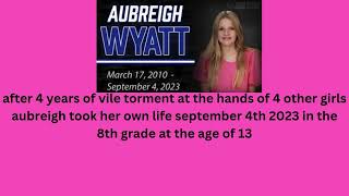 Aubreigh Wyatts case [upl. by Schild]