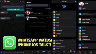 WhatsApp watusi ios talk 3 [upl. by Lemrahc]