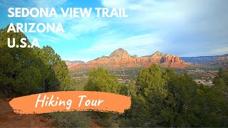 USA Hiking Tours sedona view trail in Sedona Arizona [upl. by Idissac]