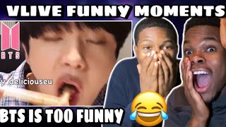 BTS VLIVE MOMENTS I THINK OF A LOT REACTION [upl. by Lesko321]