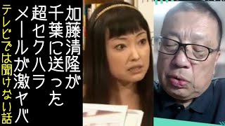 【文化人放送局】千葉麗子が週刊新潮で告発した「加藤清隆から2年間送られてきたメール」がヤバすぎた【改憲君主党チャンネル】 [upl. by Allrud]