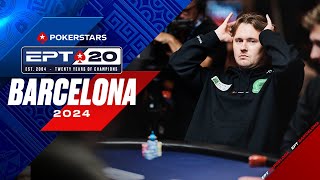 €5300 Main Event  DAY 3  EPT Barcelona 2024 [upl. by Capello]