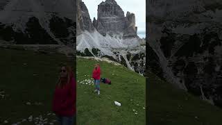 Dolomites Auronzo di Cadore Italy Europe nature 4k drone aerial 2024 amazing mountains [upl. by Brandea]