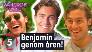 Benjamin Ingrosso genom åren  från pastaälskare till musikstjärna  Wahlgrens värld  Kanal 5 [upl. by Omer92]