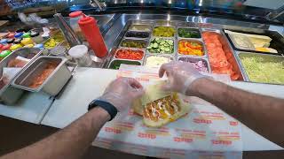 POV Cheesesteak and Famous Greek Fries at Sub Express [upl. by Geffner22]