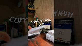 corrigindo prova do enem 2023 vestibulanda studyvlog focomedicina [upl. by Pyle]