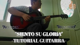 Siento su gloria  Ericson Alexander  tutorial guitarra Requinto [upl. by Asennav]