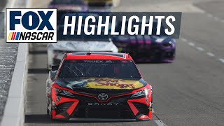 FINAL LAPS Martin Truex Jr gets his 29th career victory at Martinsville  NASCAR ON FOX HIGHLIGHTS [upl. by Phelia]